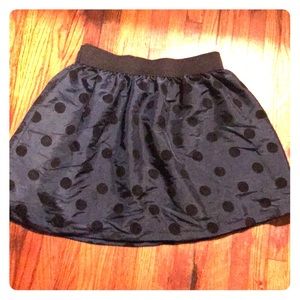Polka dot skirt